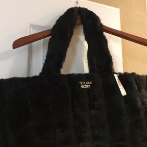 Victoria Secret Faux Fur Tote!